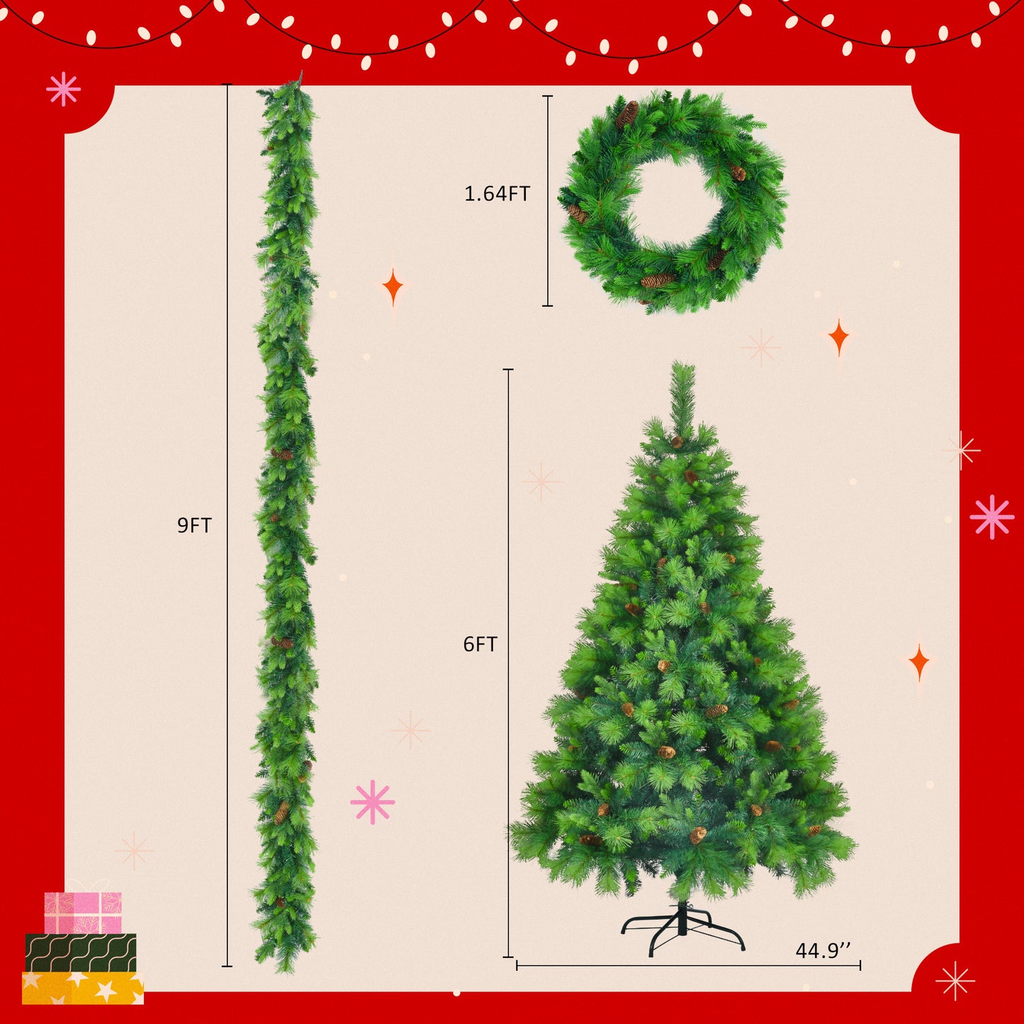 EverPine Holiday Tree Set