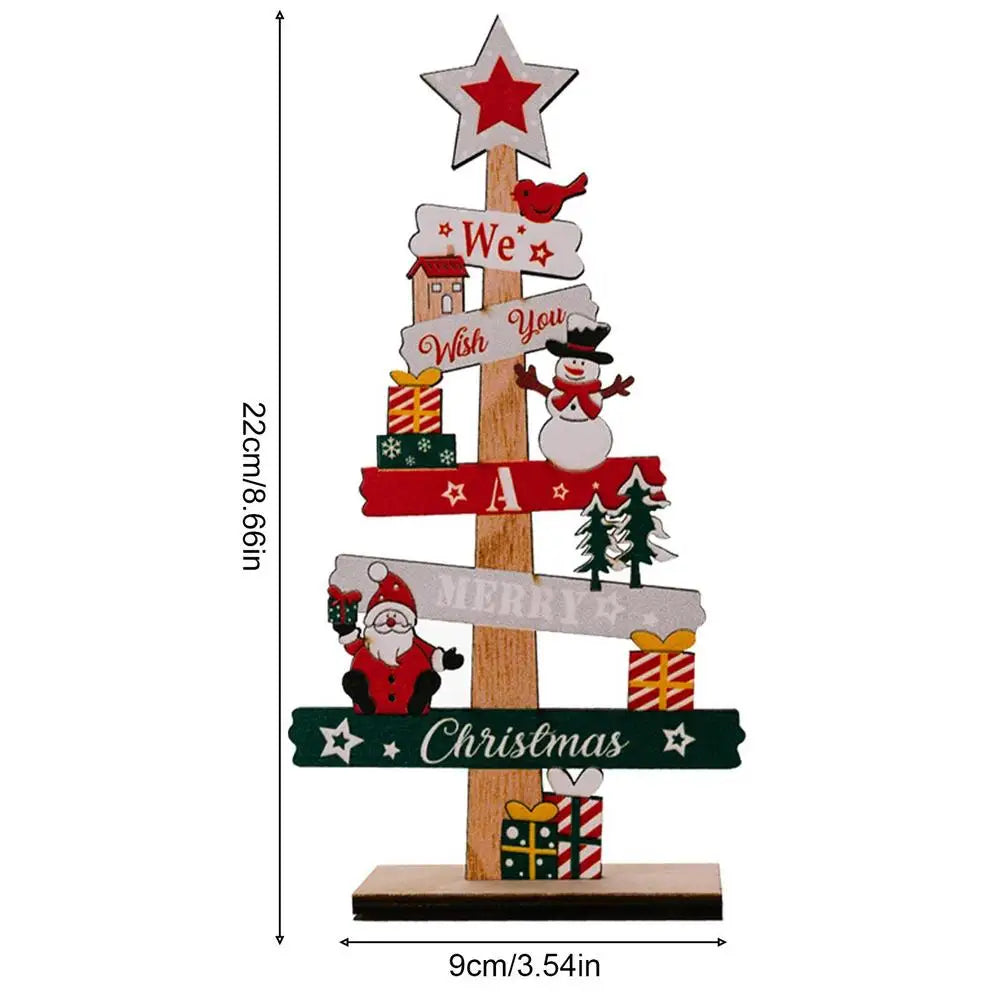 Santa's Wooden Tree