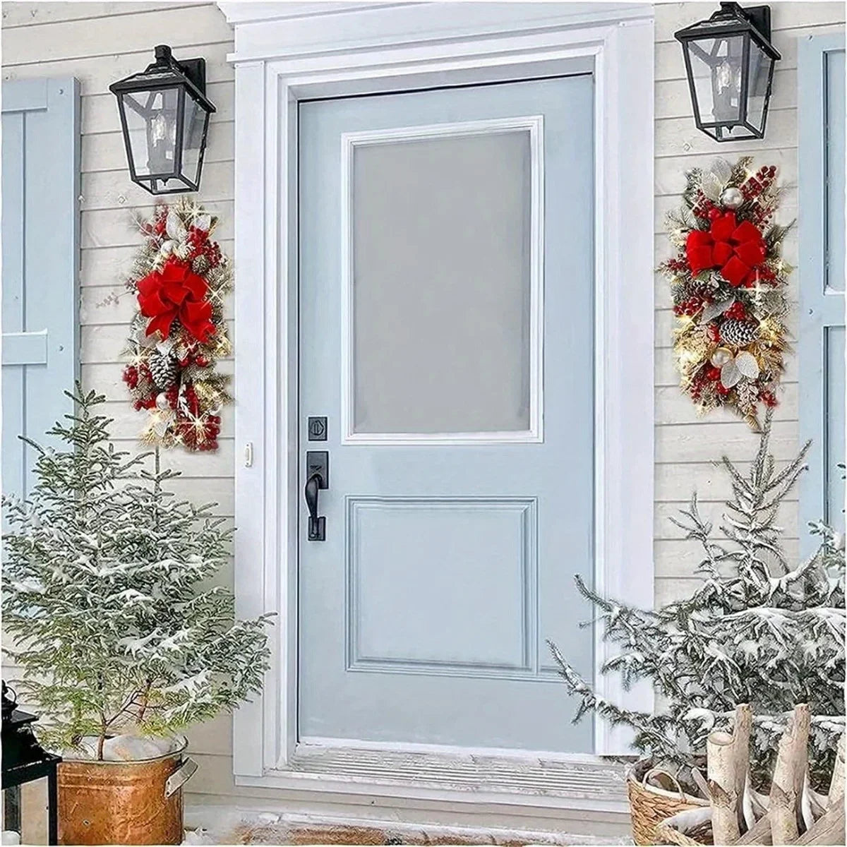 Festive Teardrop Garland